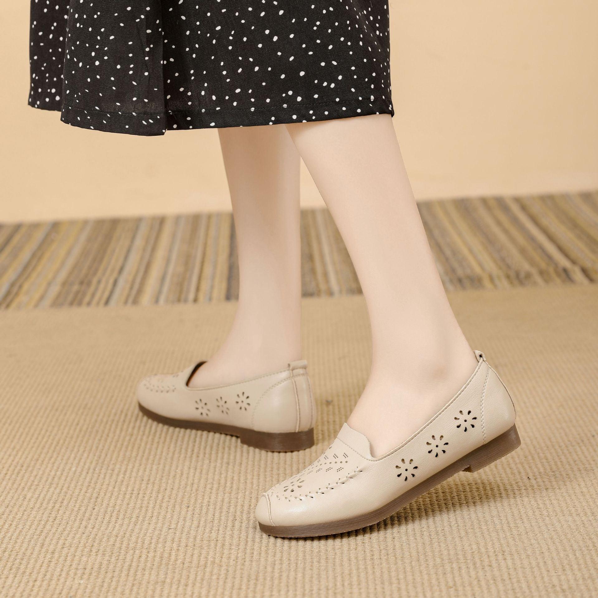 Lightweight Non-Slip Soft Sole Shoes for Seniors - Vogue Aura