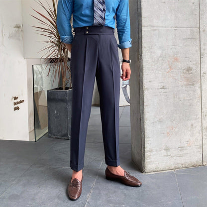 Men's Classic Straight Design Suit Pants - Vogue Aura