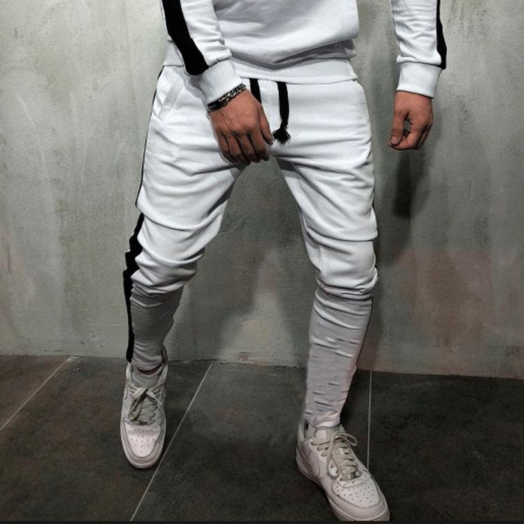 Men's Fashion Solid Color Exercise Casual Pants - Vogue Aura