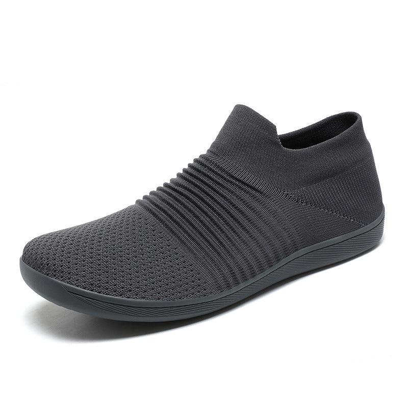 Men's Lightweight Breathable Fly Woven Casual Sneakers - Vogue Aura