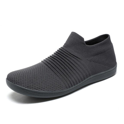 Men's Breathable Lightweight Fly Woven Casual Sneakers - Vogue Aura