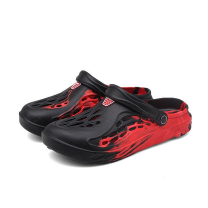 Men's Lightweight Summer Outdoor Sandals with Hollow-Out Design - Vogue Aura