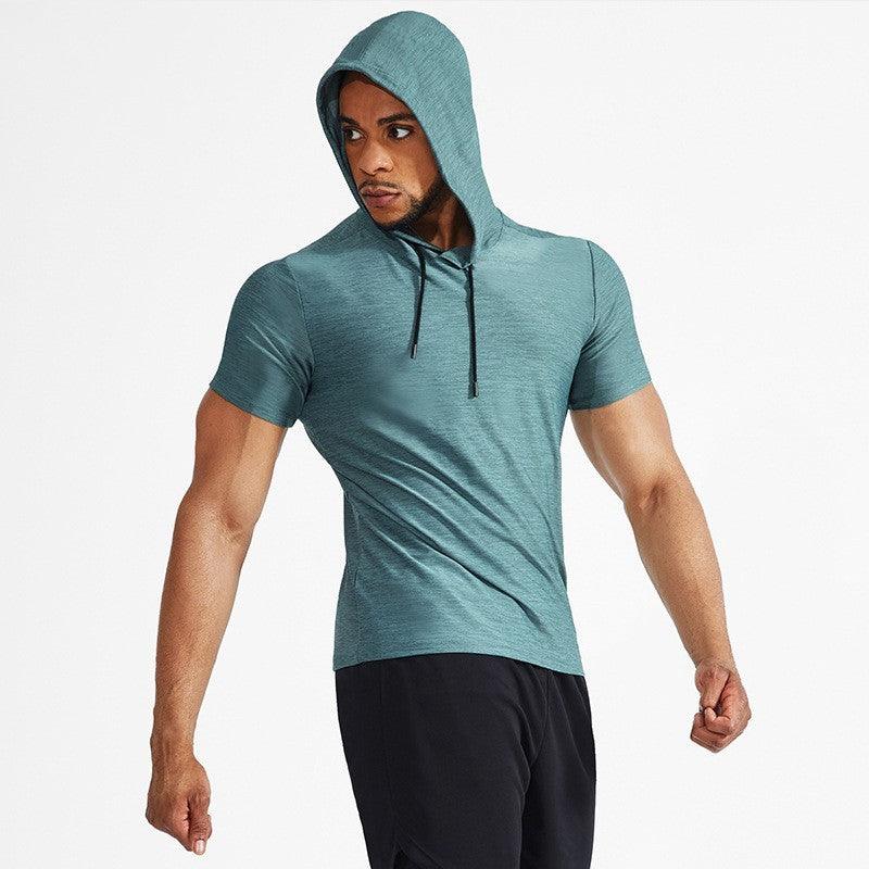 Men's Short Sleeve Hooded Sportswear for Summer Basketball - Vogue Aura