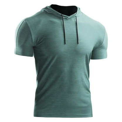 Men's Short Sleeve Hooded Sportswear for Summer Basketball - Vogue Aura