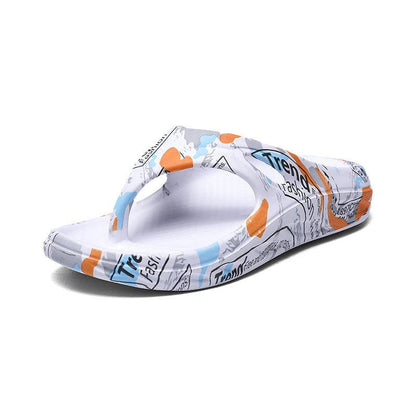 Men's Summer Comfort Flip-Flops with Non-Slip Rubber Soles - Vogue Aura