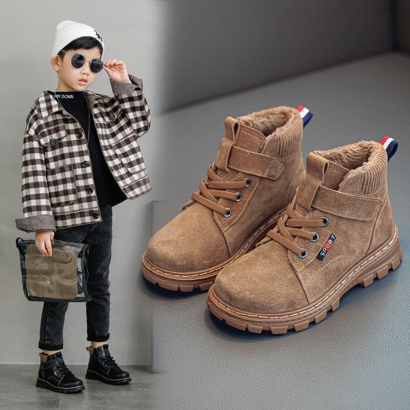 New British Style Children's Boots For Autumn And Winter - Vogue Aura