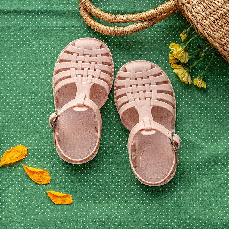 New Summer Children's Princess Children's Soft-Soled Baby Baotou Princess Shoes - Vogue Aura