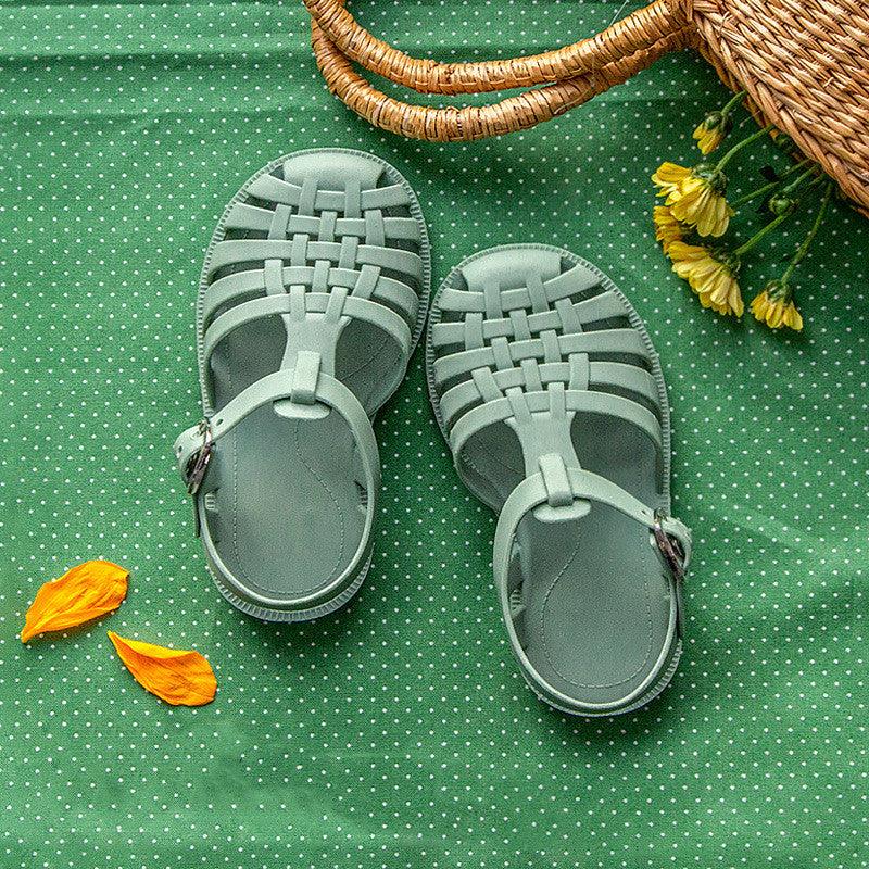 New Summer Children's Princess Children's Soft-Soled Baby Baotou Princess Shoes - Vogue Aura