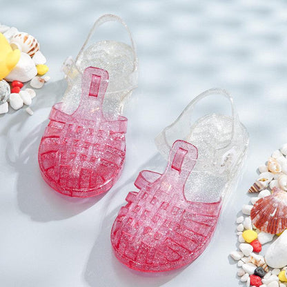 New Summer Children's Princess Children's Soft-Soled Baby Baotou Princess Shoes - Vogue Aura