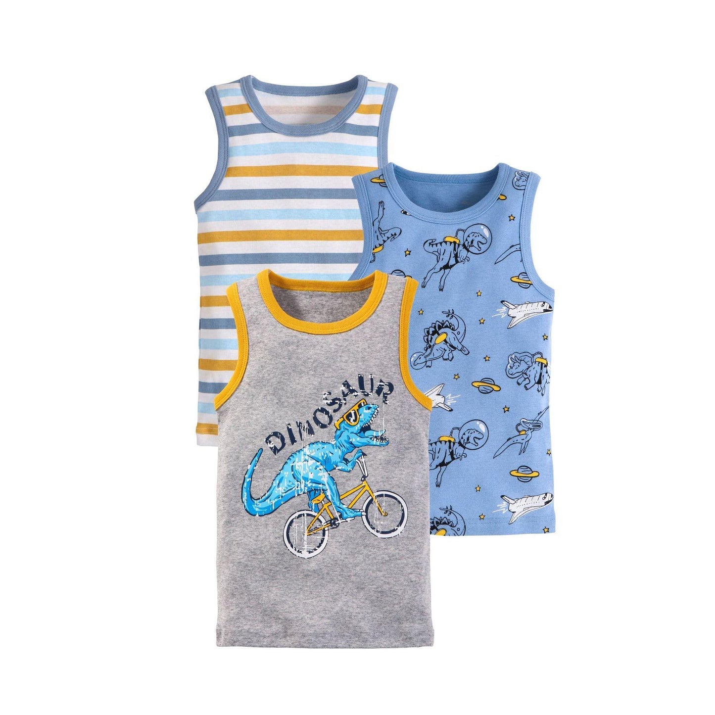 Playful Cartoon Knitted Vest for Kids - Vogue Aura