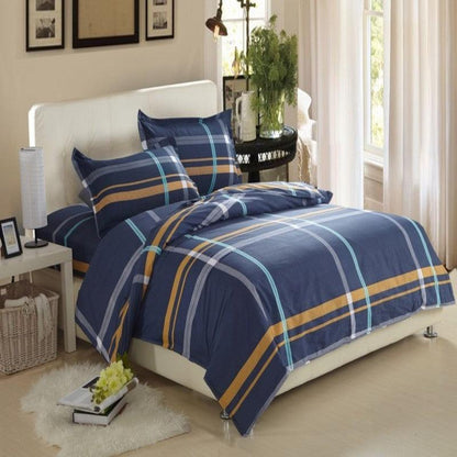 Luxurious Cotton Four-Piece Bedding Set - Vogue Aura