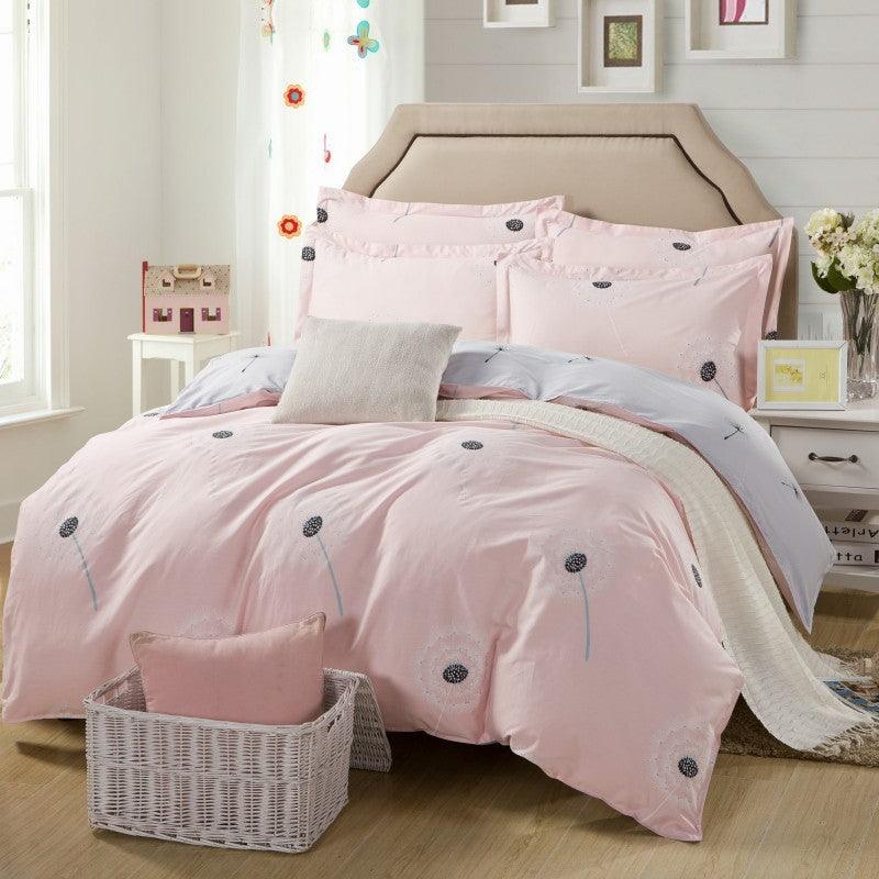 Luxurious Cotton Four-Piece Bedding Set - Vogue Aura