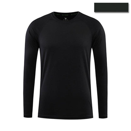 Quick-Dry Long-Sleeve Sports Shirt for Optimal Outdoor Performance - Vogue Aura