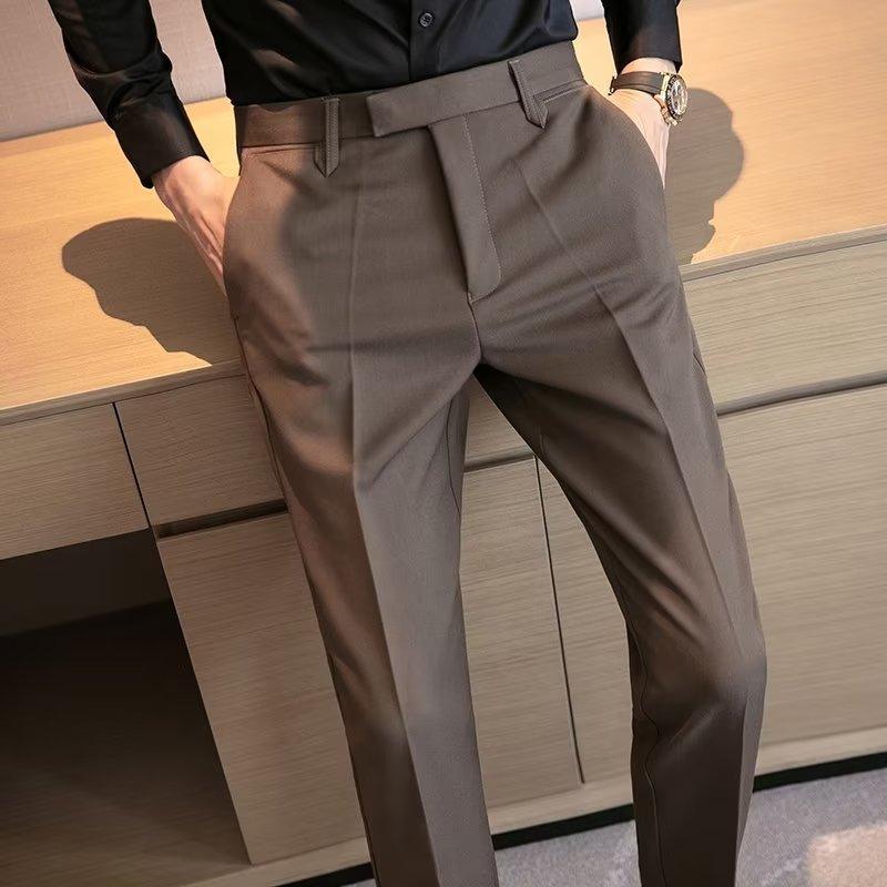 Ruoshuai Men's Formal Business Suit Pants - Vogue Aura