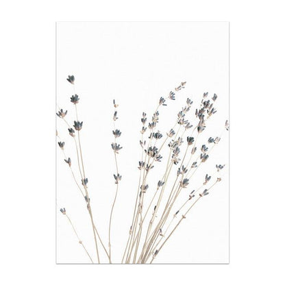 Scandinavian Floral Canvas Art for Home Décor - Vogue Aura