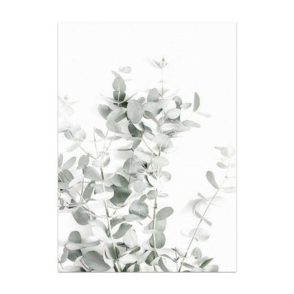 Scandinavian Floral Canvas Art for Home Décor - Vogue Aura