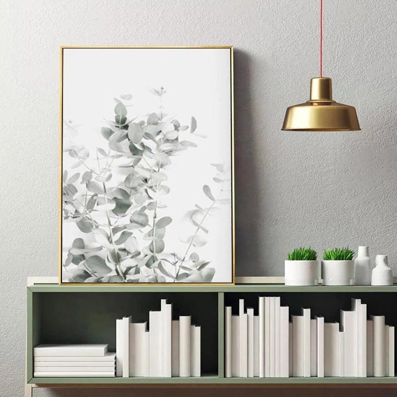 Scandinavian Floral Canvas Art for Home Décor - Vogue Aura