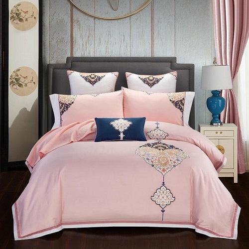 Serene Harmony Chinese-Inspired Cotton Bedding Collection - Vogue Aura