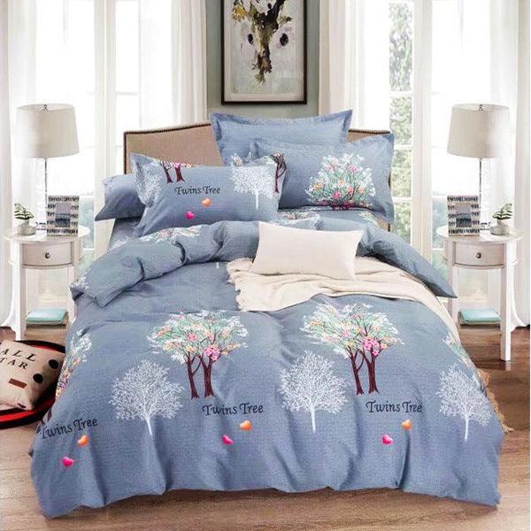 Serene Pastoral Duvet Cover for Single Bed - Vogue Aura