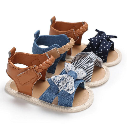 Silicone Non-Slip Baby Girl Sandals Toddler Shoes - Vogue Aura