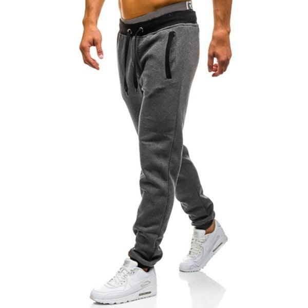 Simple Outdoor Casual Youth Straight Solid Pants - Vogue Aura