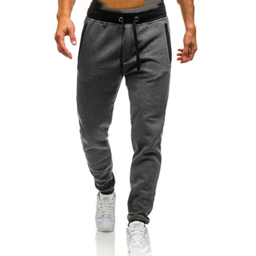 Simple Outdoor Casual Youth Straight Solid Pants - Vogue Aura