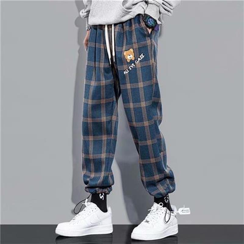 Trendy Striped Casual Pants for Men in Hip-Hop Style - Vogue Aura