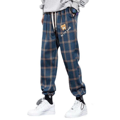 Trendy Striped Casual Pants for Men in Hip-Hop Style - Vogue Aura