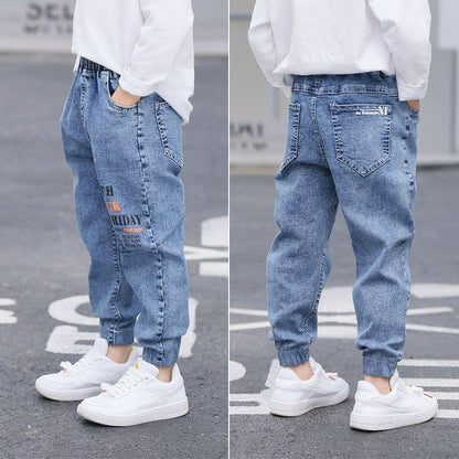 Stylish Boys' Jeans for All Seasons - Korean Spring & Autumn Collection - Vogue Aura