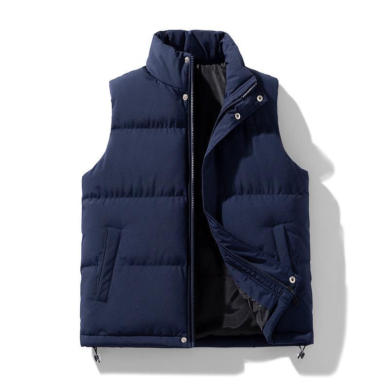 Stylish Cotton Padded Vest Jacket for Men - Warm and Comfortable - Vogue Aura