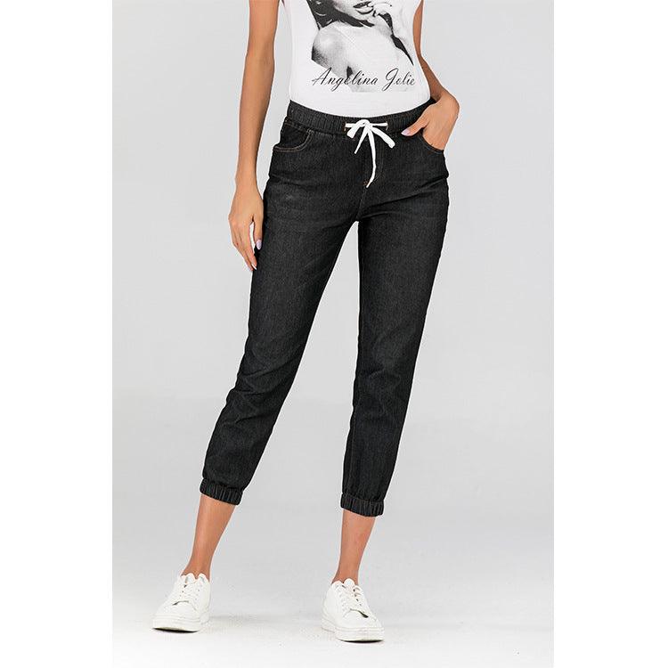 Chic Distressed Pencil Trousers for the Modern Woman - Vogue Aura