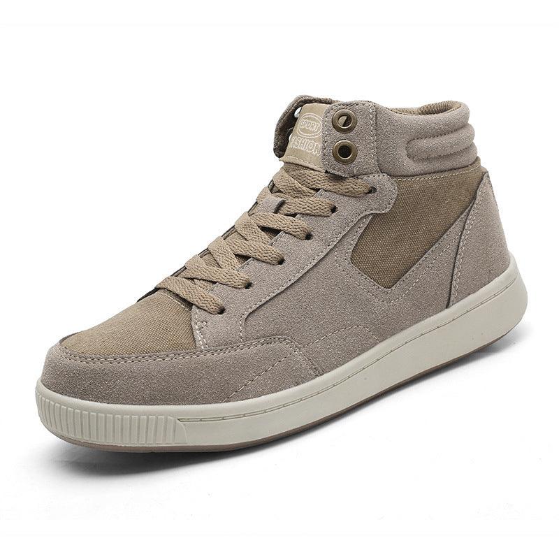 Men's High-Top Suede Sports Sneakers for Autumn & Winter - Vogue Aura