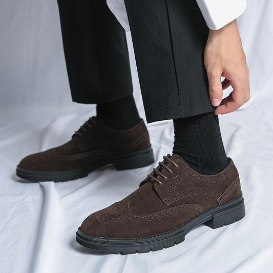 Elegant Men's Leather Shoes for Office and Casual Use - Vogue Aura