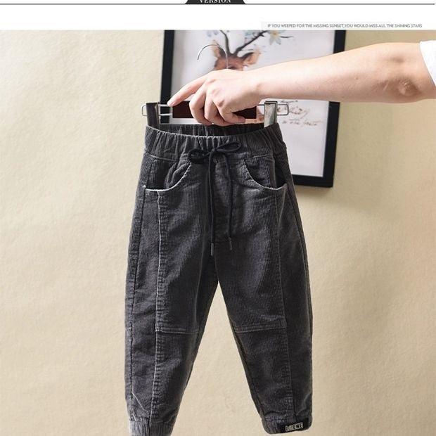 Stylish Winter Corduroy Pants for Boys - Vogue Aura