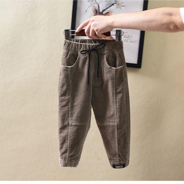 Stylish Winter Corduroy Pants for Boys - Vogue Aura