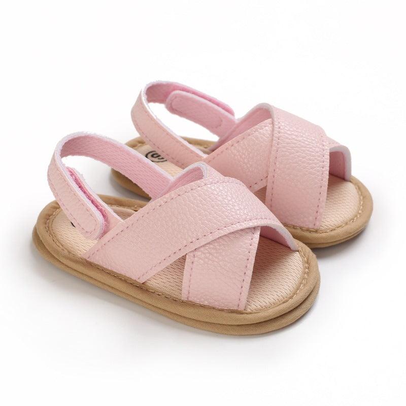 Summer 0 1 Year Old Girl Sandals Baby Walking Shoes 0 6 12 Months - Vogue Aura