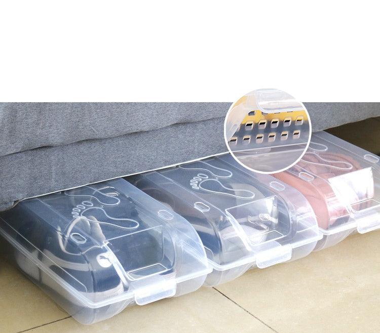 Transparent Drawer Wardrobe Shoe Storage Box - Vogue Aura