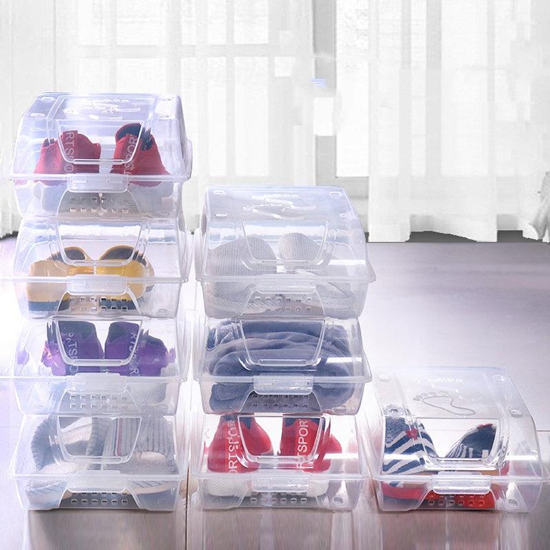 Transparent Drawer Wardrobe Shoe Storage Box - Vogue Aura