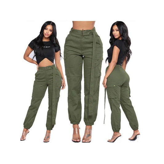 Trendy Cotton Blend Harem Jumpsuits for Women - Vogue Aura