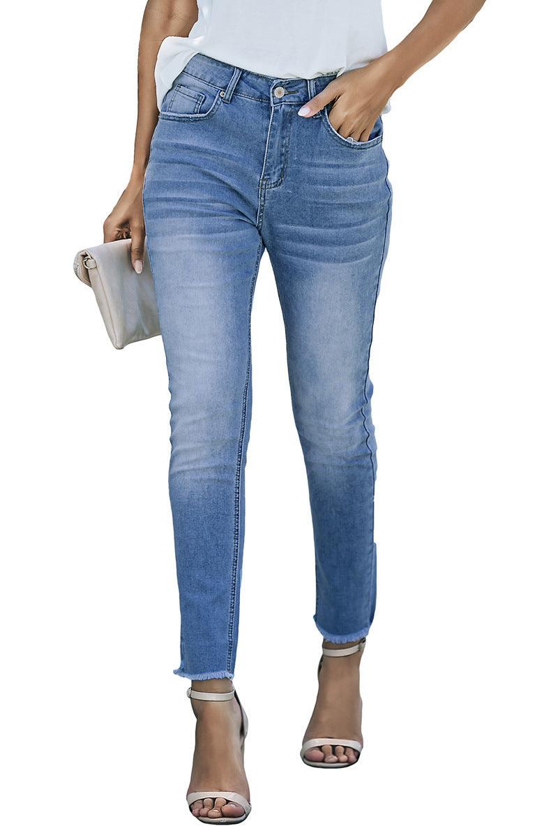 Trendy High-Waist Denim Jeans for Women in Various Colours - Vogue Aura