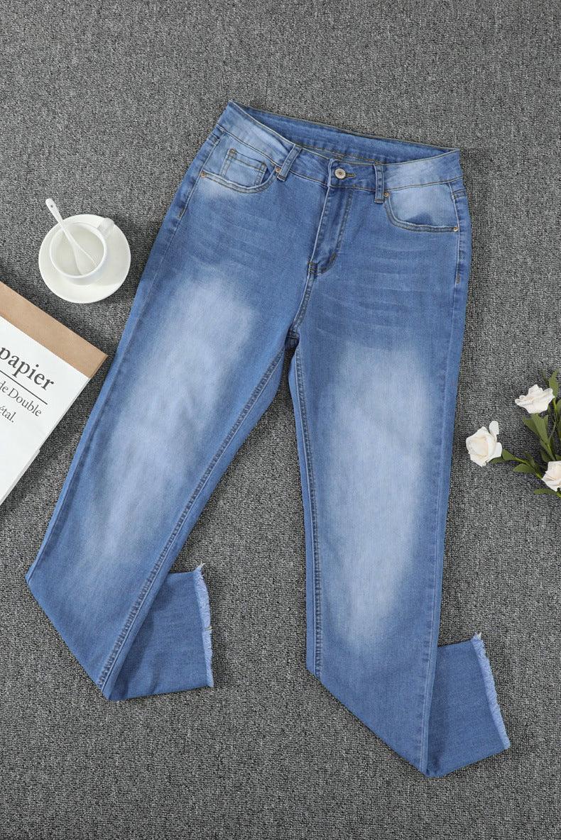 Trendy High-Waist Denim Jeans for Women in Various Colours - Vogue Aura