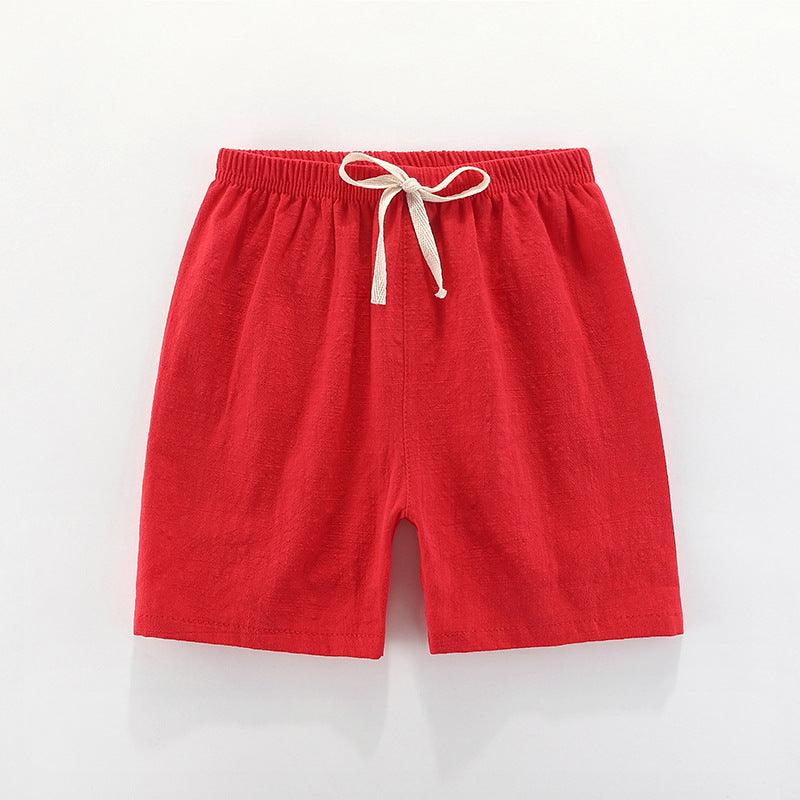 Trendy Summer Cotton Shorts for Kids - Lightweight and Adorable - Vogue Aura