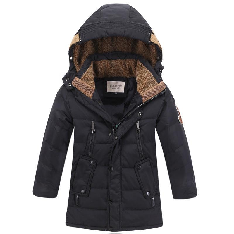 Ultimate Winter Duck Down Jacket for Boys -30°C Thermal Protection Padded Coat - Vogue Aura