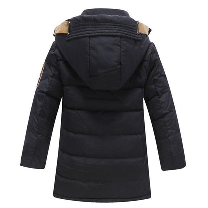 Ultimate Winter Duck Down Jacket for Boys -30°C Thermal Protection Padded Coat - Vogue Aura