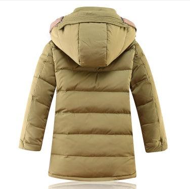 Ultimate Winter Duck Down Jacket for Boys -30°C Thermal Protection Padded Coat - Vogue Aura