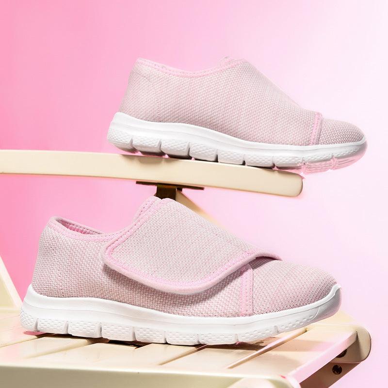 Lightweight Velcro Women's Breathable Casual Sneakers - Vogue Aura