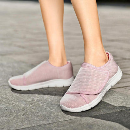 Lightweight Velcro Women's Breathable Casual Sneakers - Vogue Aura