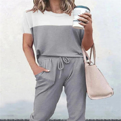 Women's Casual Sweatshirt And Drawstring Tracksuit - Vogue Aura