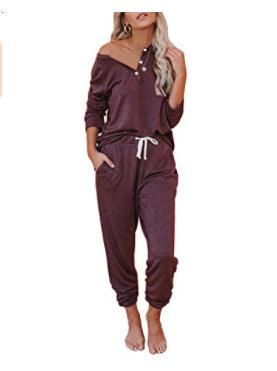 Women's Casual Sweatshirt And Drawstring Tracksuit - Vogue Aura