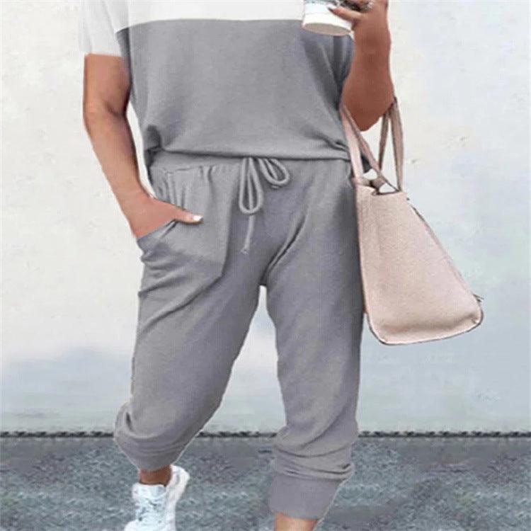 Women's Casual Sweatshirt And Drawstring Tracksuit - Vogue Aura